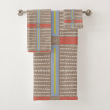 Moderne Boho Ethnische Geometrische Multi Khaki