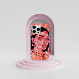 Moderne boho feminine minimalistische Kunst iPhone Case-Mate iPhone Hülle