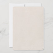 Moderne Boho Folk Blue Boy Baby Dusche Einladung (Rückseite)