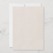 Moderne Boho Folk Gender Neutral Baby Dusche Einladung (Rückseite)