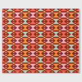 Moderne Boho-Geometrie Geschenkpapier (Flach)