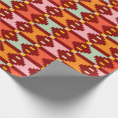 Moderne Boho-Geometrie Geschenkpapier (Ecke)