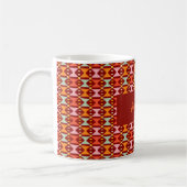 Moderne Boho-Geometrie Kaffeetasse (Links)