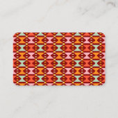 Moderne Boho-Geometrie Visitenkarte (Vorderseite)