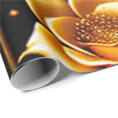 Moderne Boho Gold Rose Collection Geschenkpapier (Rolleneckpunkt)