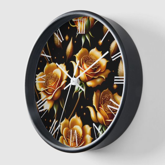 Moderne Boho Gold Rose Collection Uhr (Winkel)