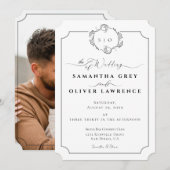 Moderne Boho-Hochzeitseinladung Einladung (Vorne/Hinten)