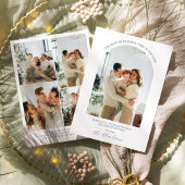 Moderne Boho Holiday Card Einladung