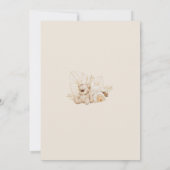 Moderne Boho Kinderzimmer Mobile Baby Dusche Einla Einladung (Rückseite)