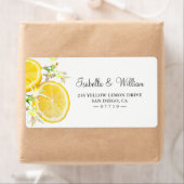 Moderne Boho Lemon Branch Summer Wedding Address (Insitu)