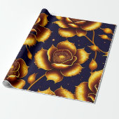 Moderne Boho Luxury Gold Rose Collection Geschenkpapier (Ungerollt)