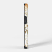 Moderne Boho-Rose neutral iPhone Hülle (Rechte Seite)