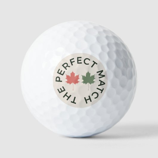 Moderne Boho-Sage-Terrakotta-Hochzeitsgeschenke Golfball (Vorderseite)