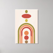 Moderne Boho Wall Art, Mittelalter Große Leinwand (Vorderseite)