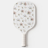 Moderne Boho Wasserfarben Pickleball Paddles (Rückseite)