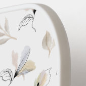 Moderne Boho Wasserfarben Pickleball Paddles (Linke Seite)