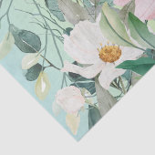 Moderne Boho Wasserfarben-Wildblume Seidenpapier (Detail)