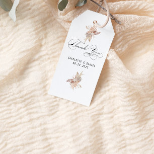 Moderne Boho-Whimsical-Kalligrafie-Schrift Geschenkanhänger