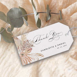 Moderne Boho-Whimsical-Kalligrafie-Schrift Geschenkanhänger
