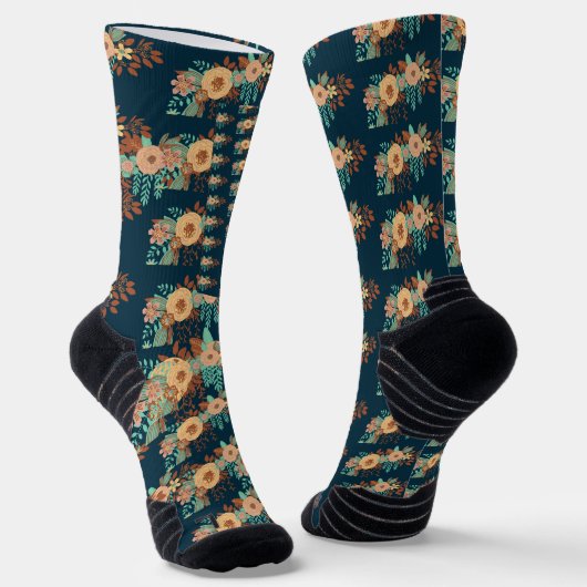 Moderne Boho-Wohngestaltung Socken (Gewinkelt)