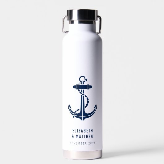 Moderne Bootsanker Anpassung Trinkflasche (Vorne)