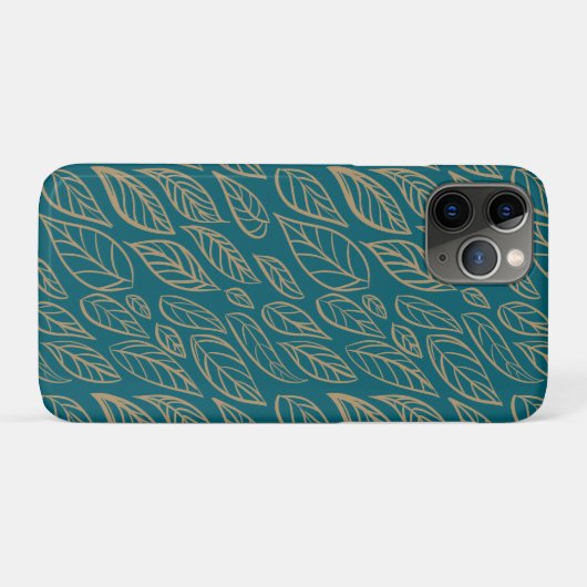 Moderne Botanik Case-Mate iPhone Hülle (Rückseite (Horizontal))