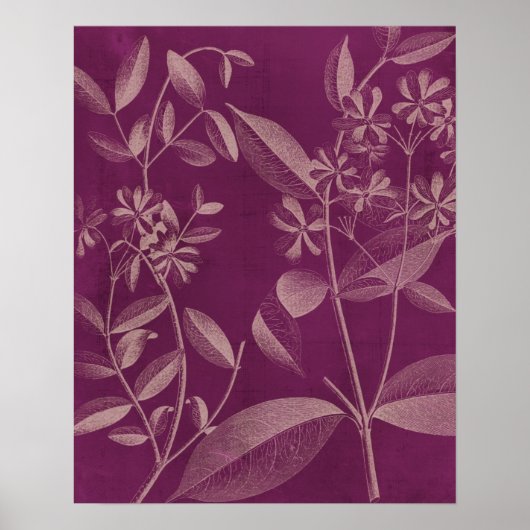 Moderne Botanik III Poster (Vorne)