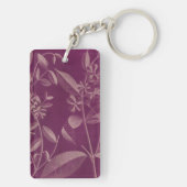 Moderne Botanik III Schlüsselanhänger (Rückseite)