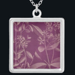 Moderne Botanik III Versilberte Kette<br><div class="desc">floral</div>