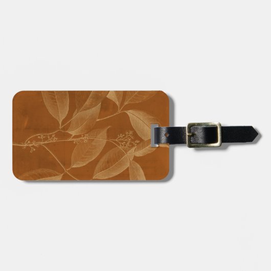 Moderne Botanik VI Gepäckanhänger (Vorderseite horizontal)