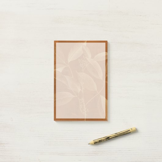 Moderne Botanik VI Post-it Klebezettel (Auf Schreibtisch)