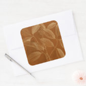 Moderne Botanik VI Quadratischer Aufkleber (Umschlag)