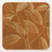 Moderne Botanik VI Rechteckiger Pappuntersetzer (Vorderseite)