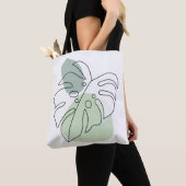 Moderne botanische Ästhetik Tasche (Von Nahem)