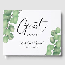 Moderne botanische Eukalyptus-Foliage