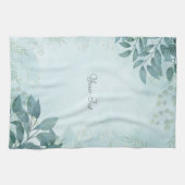 Moderne Botanische Frühlingsküche Handtücher (Horizontal)