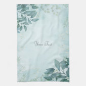 Moderne Botanische Frühlingsküche Handtücher (Vertikal)