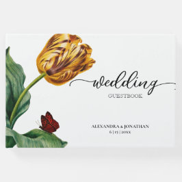 Moderne Botanische Hochzeit Gästebuch