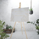 Moderne Botanische Hochzeit mit goldener Blüte Wil Künstlicher Leinwanddruck<br><div class="desc">Das Design besticht durch eine elegante moderne goldene Natur,  die als Begrüßungsschrift für die Kalligraphie dient. Personalisieren Sie Ihre Hochzeitsdetails und finden Sie passende Designs aus meinem "DreamHut" Shop.</div>
