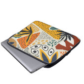 Moderne botanische laptopschutzhülle (Vorne Knopf)