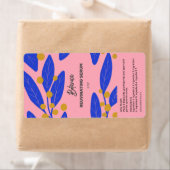 Moderne Botanische Leaf-Serum-Dropper-Flaschenetik (Insitu)