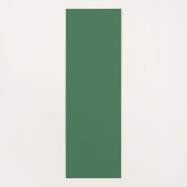 Moderne botanische Palmen im Sommer auf Grün Yogamatte (Rückseite)