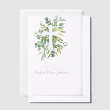 Moderne botanische Religiöse Kreuztaufe