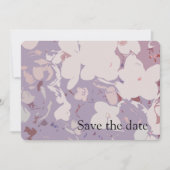 Moderne botanische Save The Date (Vorderseite)