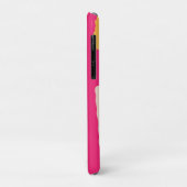 Moderne botanische Silhouette künstlerische Farbbl Case-Mate iPhone Hülle (Hinten/Links)