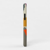 Moderne botanische Silhouette künstlerische Farbbl Case-Mate iPhone Hülle (Hinten/Rechts)