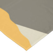 Moderne botanische Silhouette künstlerische Farbbl Tischdecke (Schrägansicht)