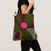 Moderne botanische Tasche (Von Nahem)
