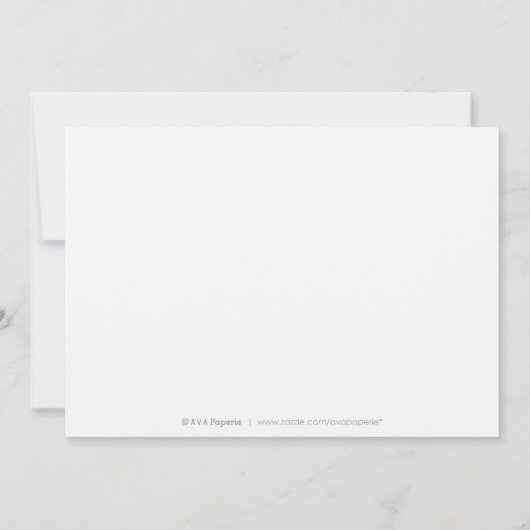 Moderne botanische Vegetation rustikal Save the Da Save The Date (Rückseite)