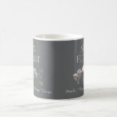 Moderne Boutique-Blumenladen-Branding Kaffeetasse (Mittel)